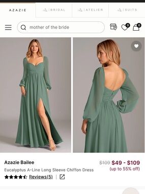 Azazie | Dresses | Black Bridesmaid Dress